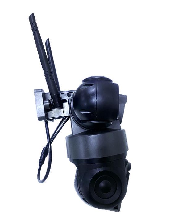 4G 360° Triple-Lens PTZ Camera, High-Def Panoramic Monitoring