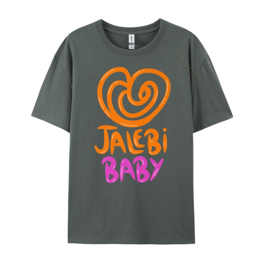 Графическая футболка Desi для любителей Болливуда Jalebi Baby Хлопковые футболки Роскошь