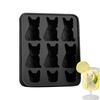 Easy Demoulding French Bulldog Ice Mold 6 Hole 3D Ice Tray Whiskey Ice Mold  Whiskey Party Drinks