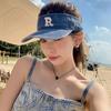 Shade Cloth Sunscreen Visor Summer Baseball Caps Women Cap Sports Hats Empty Top Hat Cowboy Hats