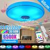 36W/60W Music Led Ceiling Light Lamp RGB Flush Mount Round Starlight APP Bluetooth Music Lamp Dimmable Light with Remote Control