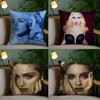 Maddonna Singer Pop Pillow Case Pillow Case Plush Fabric Soft Double Sided Print Home Sofa High Quality Cushion