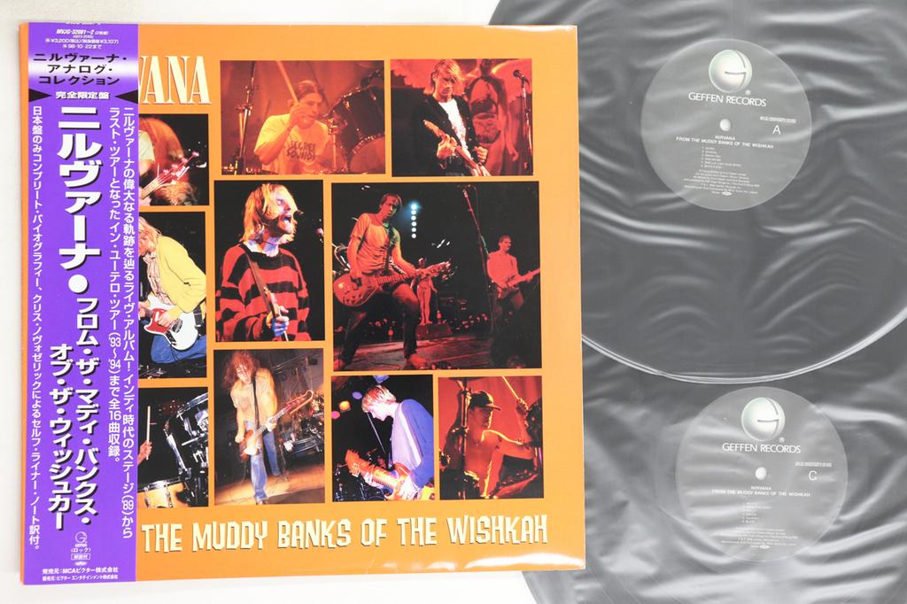 LP Record NIRVANA - From The Muddy Banks Of The Wishkah MVJG32001 UNIVERSAL 1996 Japan Obi Rock Used
