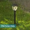 Светодиодные лампы для газонов на солнечной энергии, лампа IP44, уровень защиты, наружное ландшафтное освещение для патио