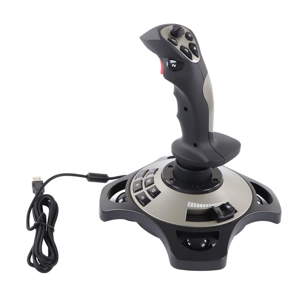Джойстик для ПК 2113 Pro Simulation USB Game Controller с функцией вибрации Проводной геймпад Джойстик