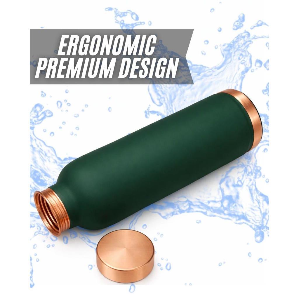 Proof Copper Bottle for Drinking Water – Handcrafted Mandala Design – BPA-Free & Eco-Friendly