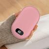 Компактный ручной подогреватель 2 в 1 с дисплеем температуры и функцией Power Bank для комфорта и удобства в холодную погоду
