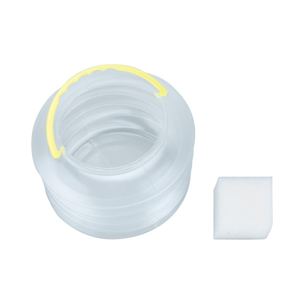 Collapsible Transparent Paint Rinse Bucket Foldable Painting Cup Gouache Creation