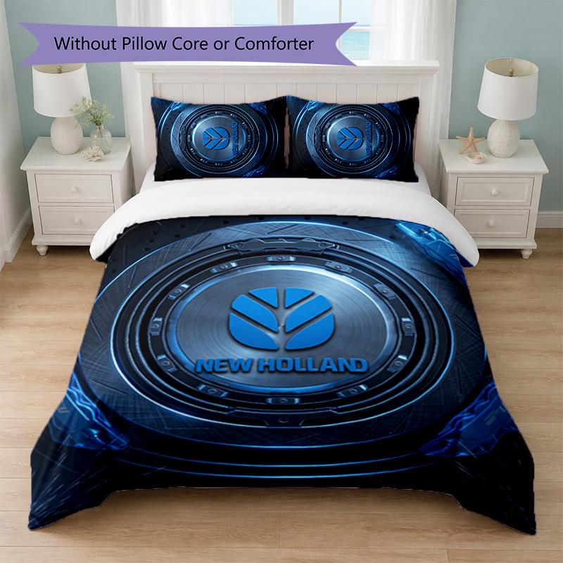 New Holland Print 3Pcs Bedding Set Duvet Cover With Two Pillowcases Soft Bed Linen For Household Bedroom