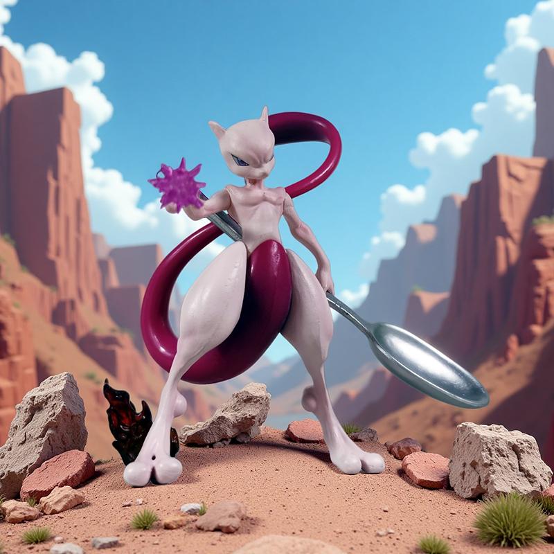 12,5 см Покемон Мьюту Аниме Фигурка ПВХ Коллекционная Модель Игрушки Подарки