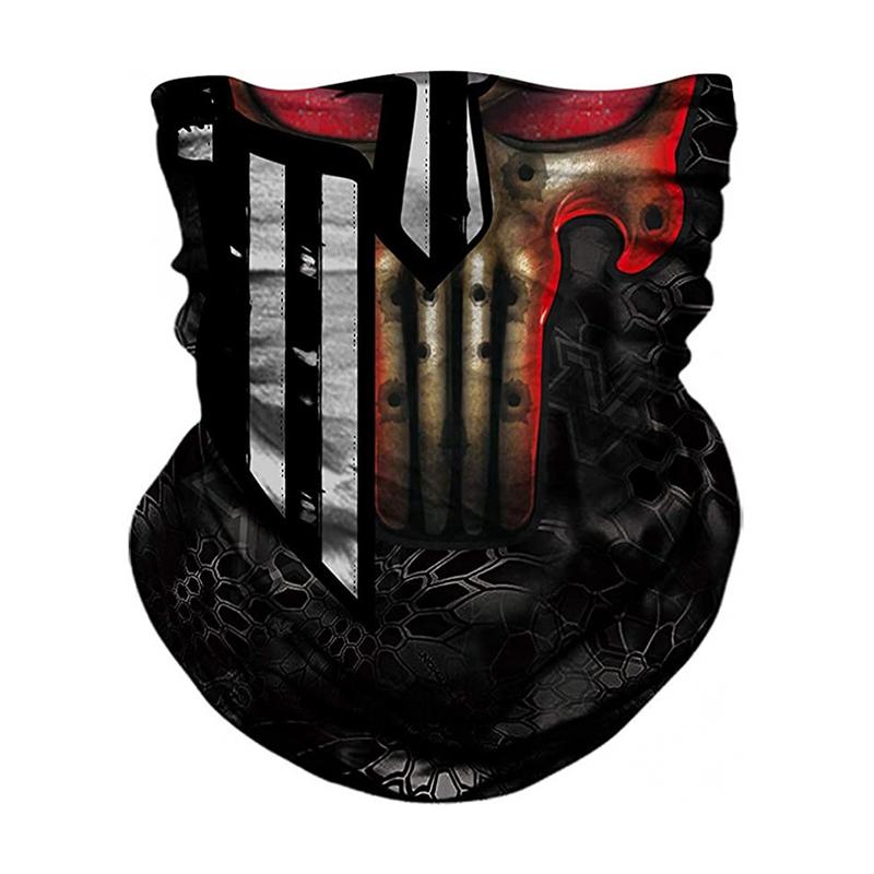 1 шт. банданы мотоциклетная повязка на голову череп полиэстер шарфы защитная маска для лица велосипедные маски для лица мотоциклетная байкерская маска