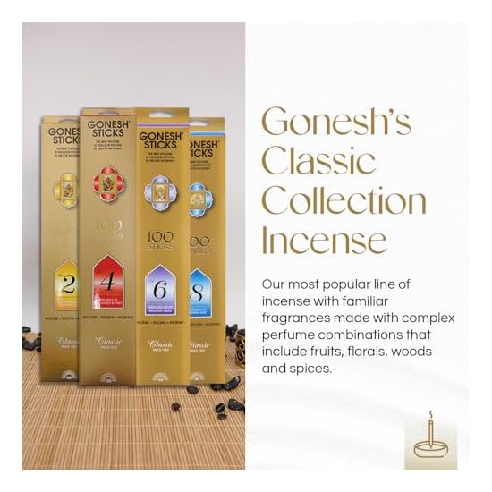 Daiko GONESH Incense Sticks No.8, 100 count