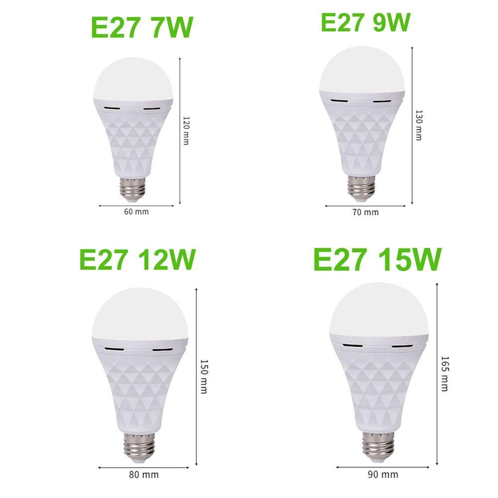 Rechargeable Emergency Light Bulb E27 Emergency Bulb New LED Bulb Light Home