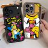 Чехол для телефона S-simpsons для Apple iPhone 17 Pro Max 12 15 Air 13 Mini 14 Plus XR 11 XS 16 16e