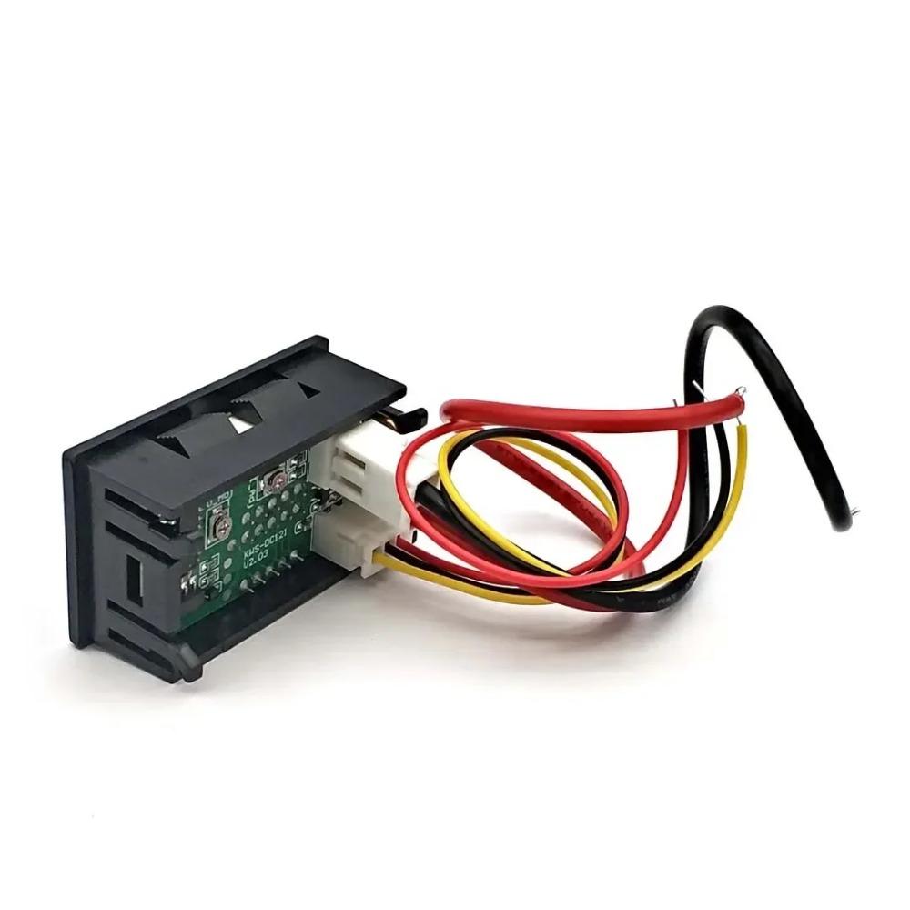 DC0-100V 10A 50A 100A Вольтметр Амперметр Красный Синий Светодиодный Ампер Двойной Цифровой Вольтметр 0.28'' Светодиодный Дисплей 50A 100A Шунт
