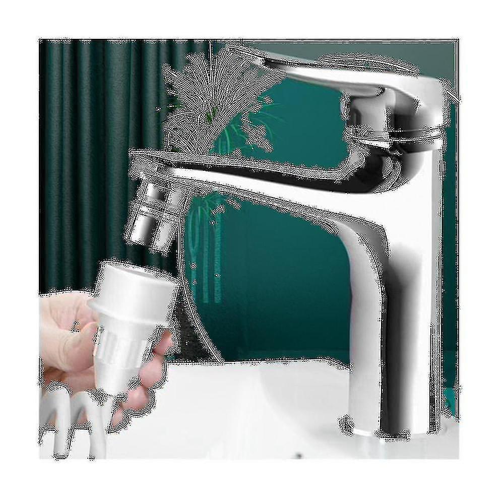 Faucet Oral Irrigator Portable Teeth Cleaner Dental Pressure Water Pick Jet Flossing No Charge Need