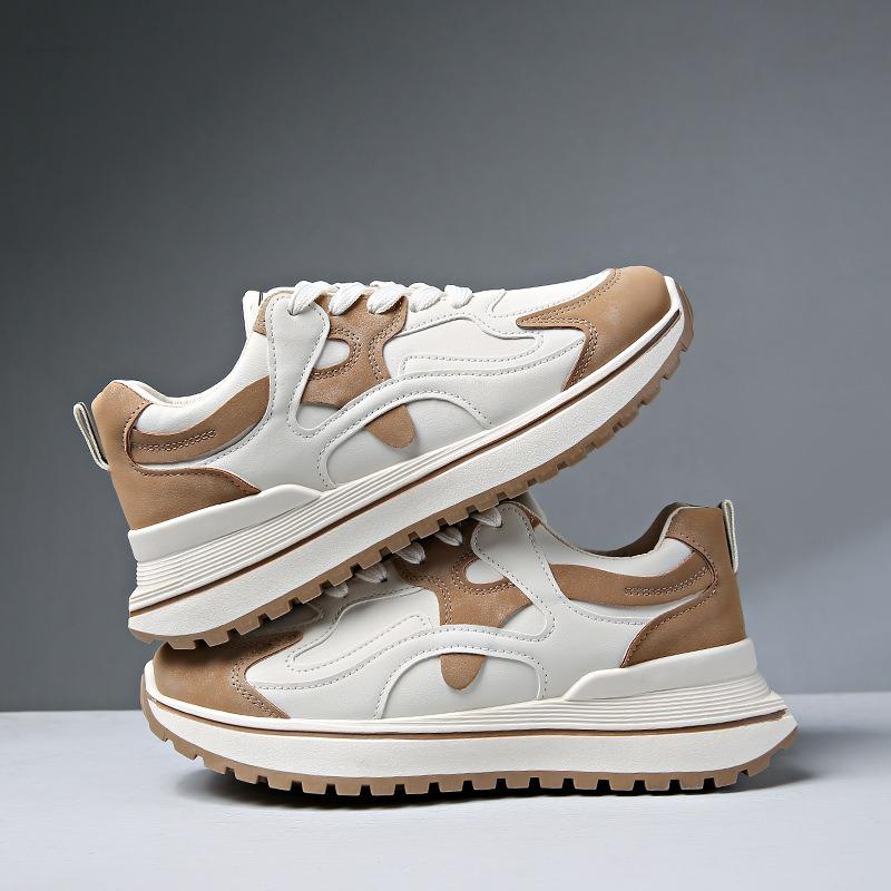 Кроссовки на платформе, женская мода, спортивная обувь для ходьбы, фитнеса на открытом воздухе, громоздкие кроссовки, новые повседневные кроссовки с толстой подошвой, увеличивающие рост