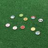 Магнитный маркер для гольфа Табата Зеленый маркер Милый дизайн Магнит для гольфа на траве Цвет, выделяющийся на траве Принадлежности для гольфа Приз за соревнования Подарок Радуга