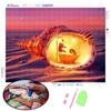 Seahorse Craft Kit In Diamond Painting Conch Full Round/square Diamond 5D DIY Diamond Embroidery Animal Crafts Home Decoration