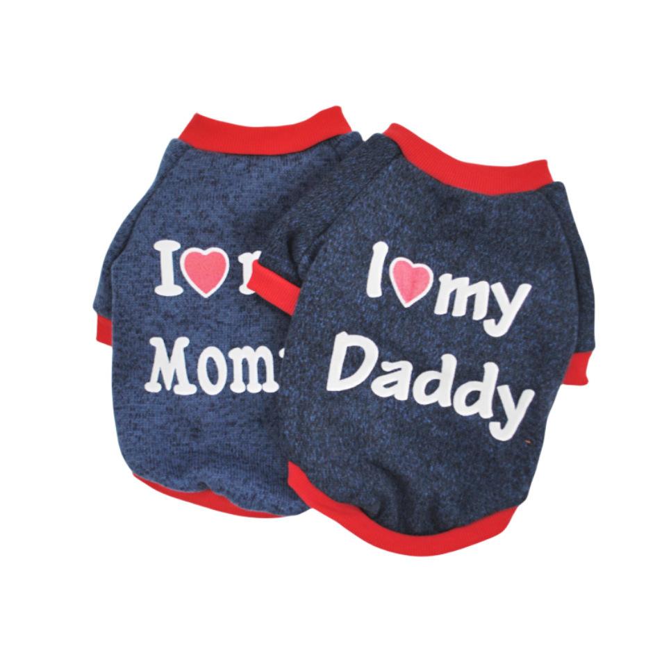 Pet Clothes Dog Clothes Spring and Autumn Thickened Fleece Jacket Shoulder-plugged Fleece Thermal Sweater