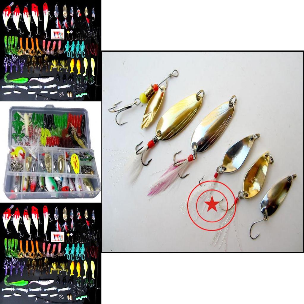 Bionic Fish Bait Pack For Night Lure Fishing With Lightup Soft Lures For Sport Fishermen