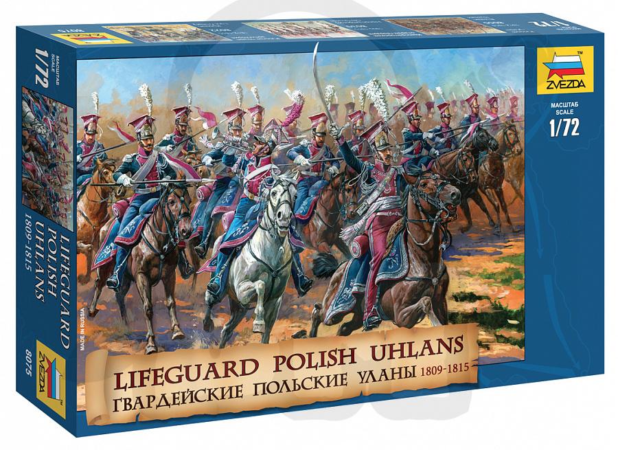 Z8075 polish ulans lifeguard 1809-1815