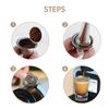 i Cafilas [NESC03] Многоразовый капсульный фильтр для кофе, чашки для приготовления крема из нержавеющей стали, стручки, тамперная основа для Nespresso Inissia, Essenza, Philips LOR Barista