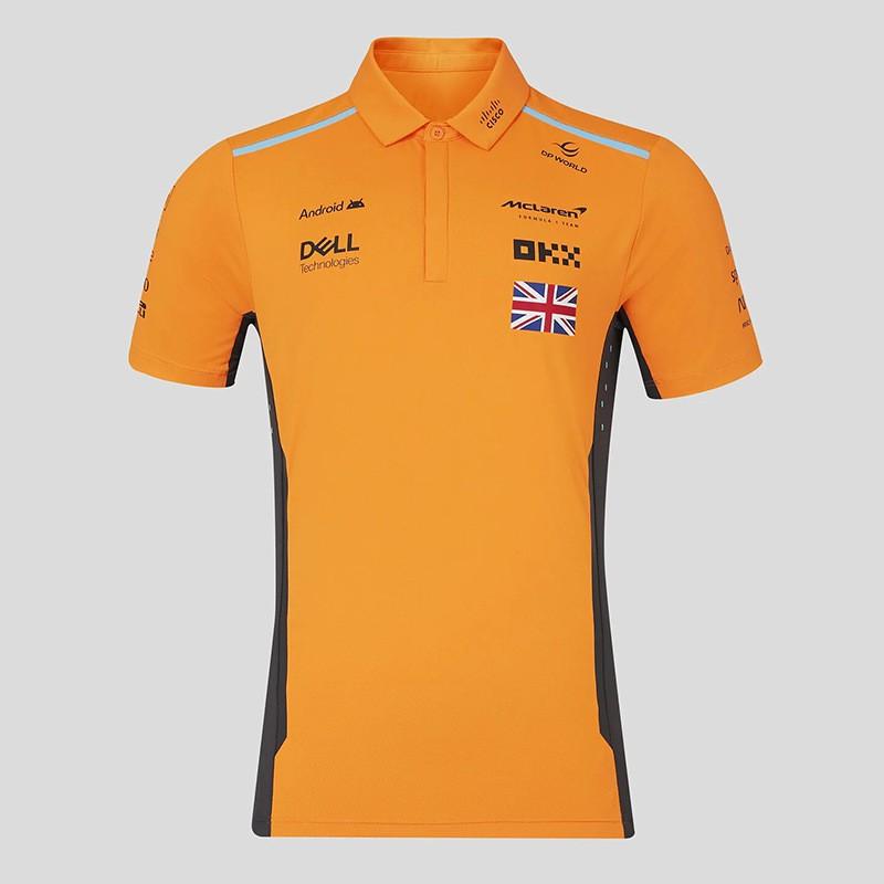 Off-Road Racing Polo Shirt Short Sleeve Breathable Performance Top Unisex Loose Fit Motocross Cycling Sports