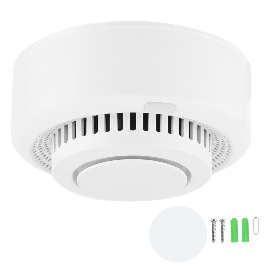 WiFi детектор дыма пожарная сигнализация мобильное приложение пульт дистанционного управления 85 дБ сигнализация для TUYA