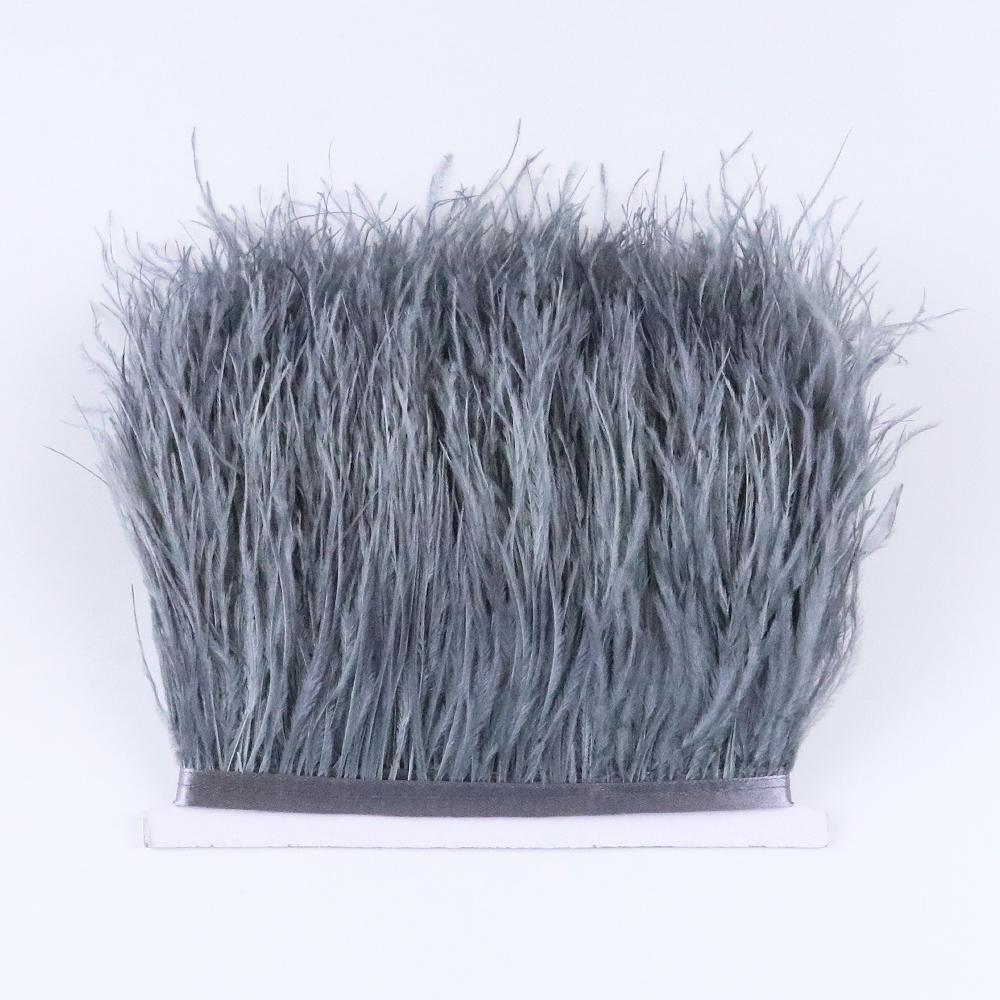 Перо1Метр Натуральная Страусиная Перовая Отделка 8-10см Свадебное Вечернее Платье DIY Швейные Аксессуары Обработка Ювелирных Изделий Лента Plumas Поделки