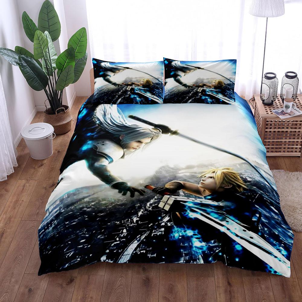 Комплект постельного белья Cloud Sephiroth Duvet Cover Set Without Sheet King Queen Double Full Twin Single Size