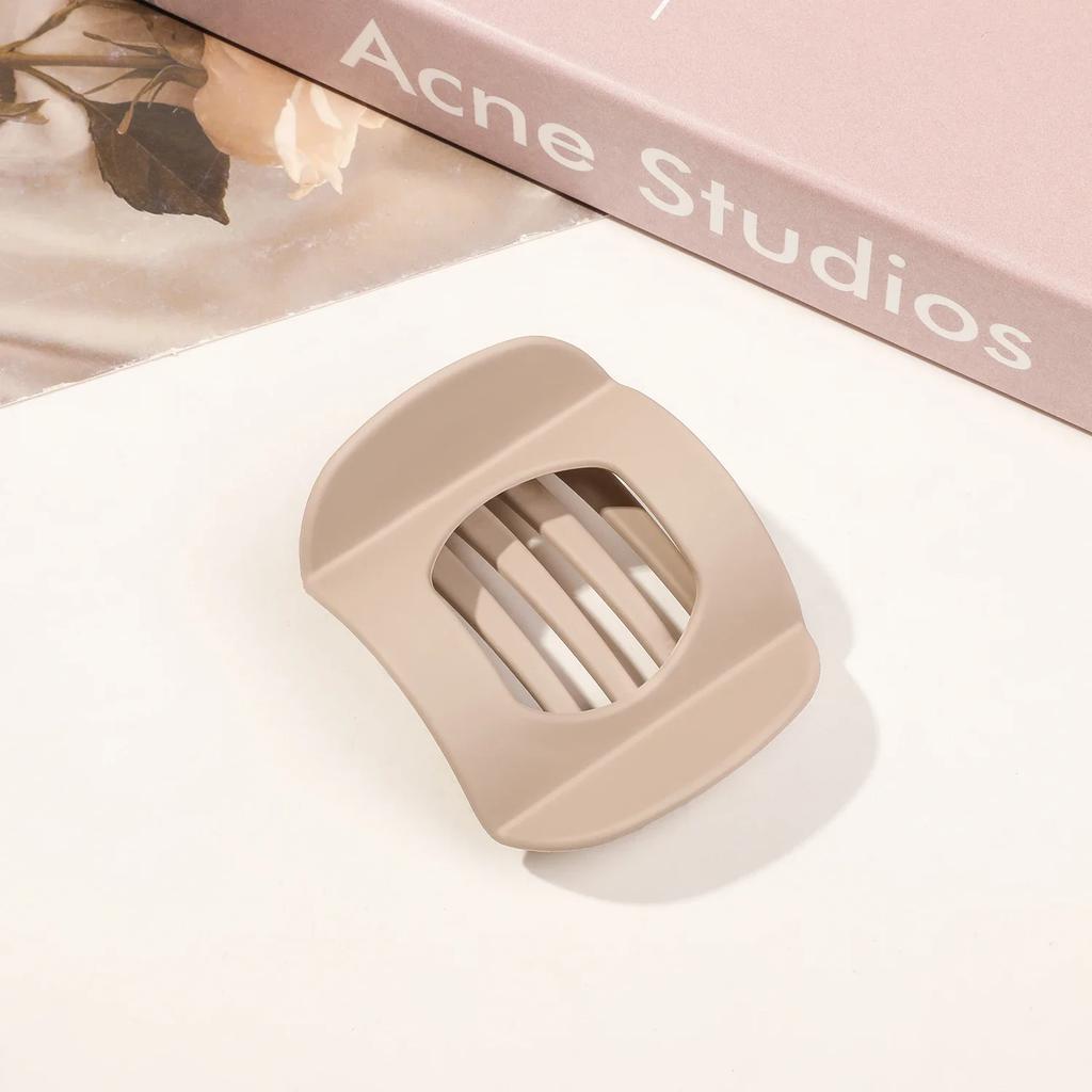 Новые большие и маленькие размеры заколки для волос из поликарбоната для женщин, нескользящие аксессуары для волос, винтажные заколки в форме утиного когтя, заколки для девочек