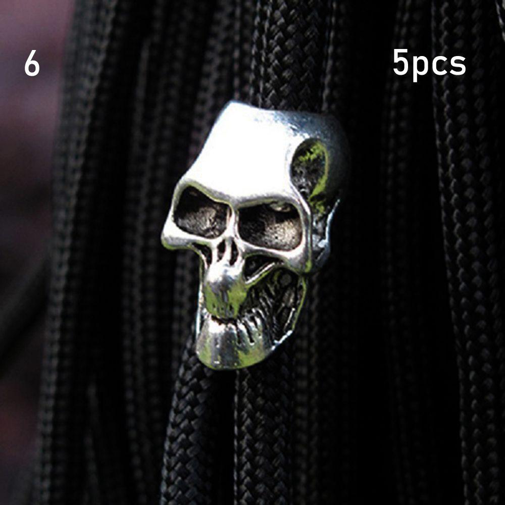 Пряжка Металлические подвески Череп Паракорд Браслет Аксессуары Бусины Паракорд Нож Ремешки Украшения