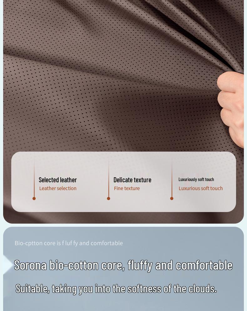 Mercedes-Benz Neck & Lumbar Support Pillow for C-Class, GLC, S-Class, A-Class, GLE, V-Class, EQ