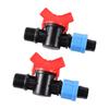 1/2" Male Thread To 16mm Locked Water Valve 16mm Drip Tape Connector Irrigation Hose Nut Connector Quality Pipe Water Switch