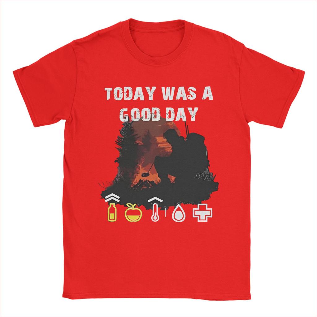 Men DayZ Today is A Good Day T Shirts Shotting Game Cotton Tops Hipster Short Sleeve O Neck Tee Shirt Birthday Gift T-Shirt