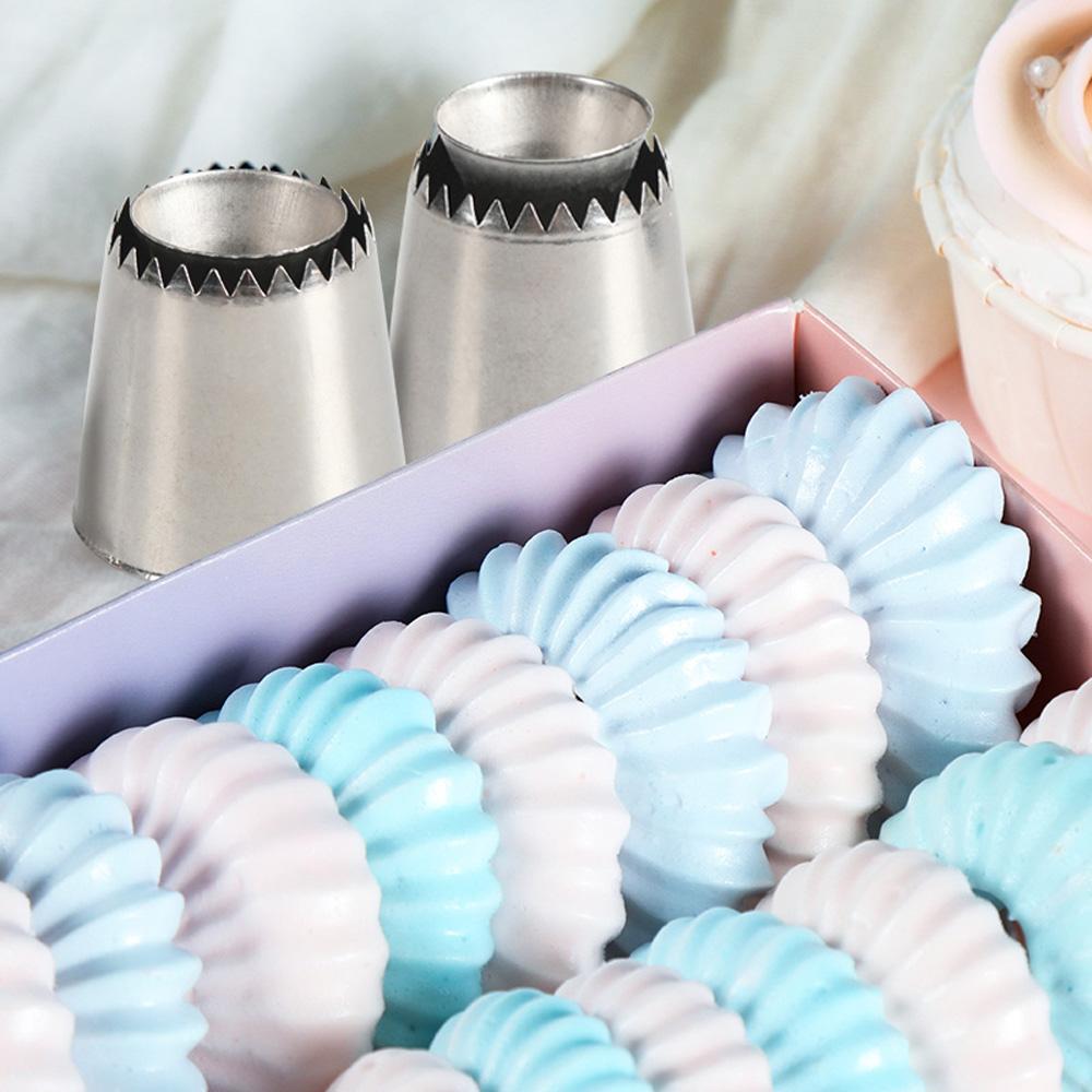 Dessert Cupcake Cookie Biscuit Russian Pastry Tip Icing Piping Nozzles Baking Tool Sultan Tube