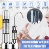 Household Kitchen Countertop Drinking Water Purifier Ceramic Activated Carbon Filter System Purifying Machine 11.8*9.45 Inch
