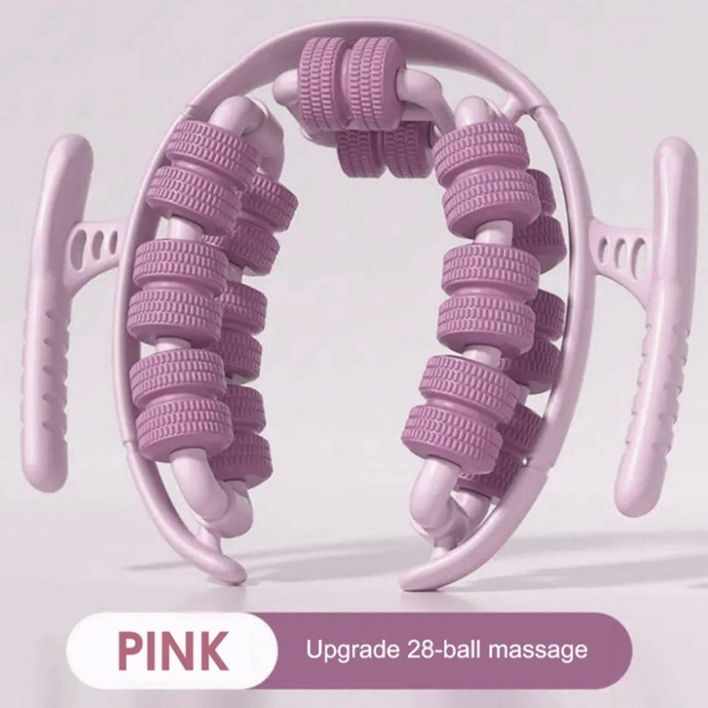 Ring-Shaped Annular Leg Clamp Massager Portable Manual Muscle Massager Roller Post-Workout