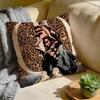 LLil Tecca Album Cover Art Cushion Cover Washed Linen Soft Breathable Decorative Case For Sofa Home Pillow Cover