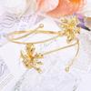 Adjustable Flower Bracelet Hollow Out Arm Ring Exquisite Armband  Beach