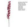 Artificial Red Berry Pick Christmas Holly Berries Stem Faux Plants Foam Berries Branch Xmas Holiday Wedding Party Home Decoration