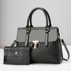 2PCS/SET Women Handbags Large Capacity Ladies Luxury Shoulder Crossbody Bag Purse Wallet Female Composite Casual Tote Bag Women