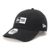 [New Era] Cap Box Logo Casual Classic Black FREE CASUAL CLASSIC BOXLOGO BLK WHI 25J