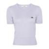 24ss Vivienne Westwood футболка с коротким рукавом 1803002qy001bj405 Бесплатная лаванда
