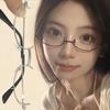 Anime Metal Frame Glasses Summer Women Girls Black Half Frame Without Lens Eyewear Cosplay Party Decoration Fashion Accessories