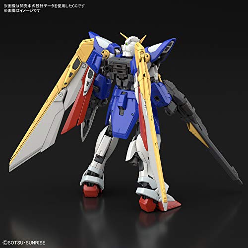 BANDAI SPIRITS RG Mobile Report Gundam W Wing Gundam масштаб 1/144 пластиковая модель с цветовой кодировкой 2558575
