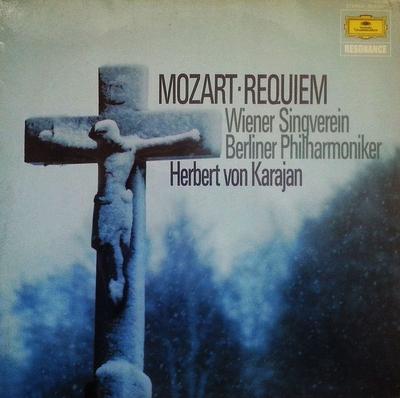 LP Пластинка ВОЛЬФГАНГ АМАДЕЙ МОЦАРТ - ГЕРБЕРТ Ф - Реквием 2535257 Deutsche Grammo 1977 Германия Классика Б/У