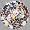 Водонепроницаемые наклейки из 51 шт. с персонажами аниме «Bungo Stray Dogs» для телефона, планшета, термоса