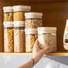 Airtight Food Storage Container with Lid BPA Free High Transparency Stackable Design Cereal Dry